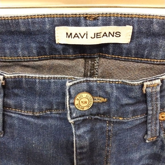 Mavi " Marcus " Straight Jeans Men's Blue Denim Jeans - Picture 9 of 16